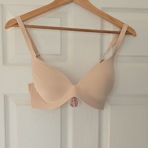 NWT Victoria's Secret Lightly Lined Light Beige Bra Size 34D